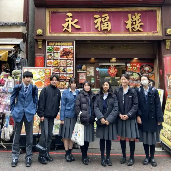 RSJ’s Chinese IGCSE Pupils Celebrate Chinese New Year  with an Enriching Trip to Yokohama Chinatown