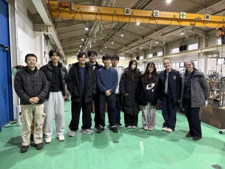 A-Level D&T Students Explore Industrial Manufacturing